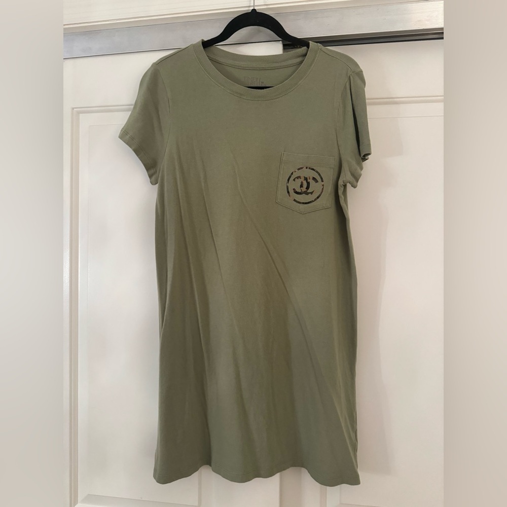 Oversized Tee shirt dress